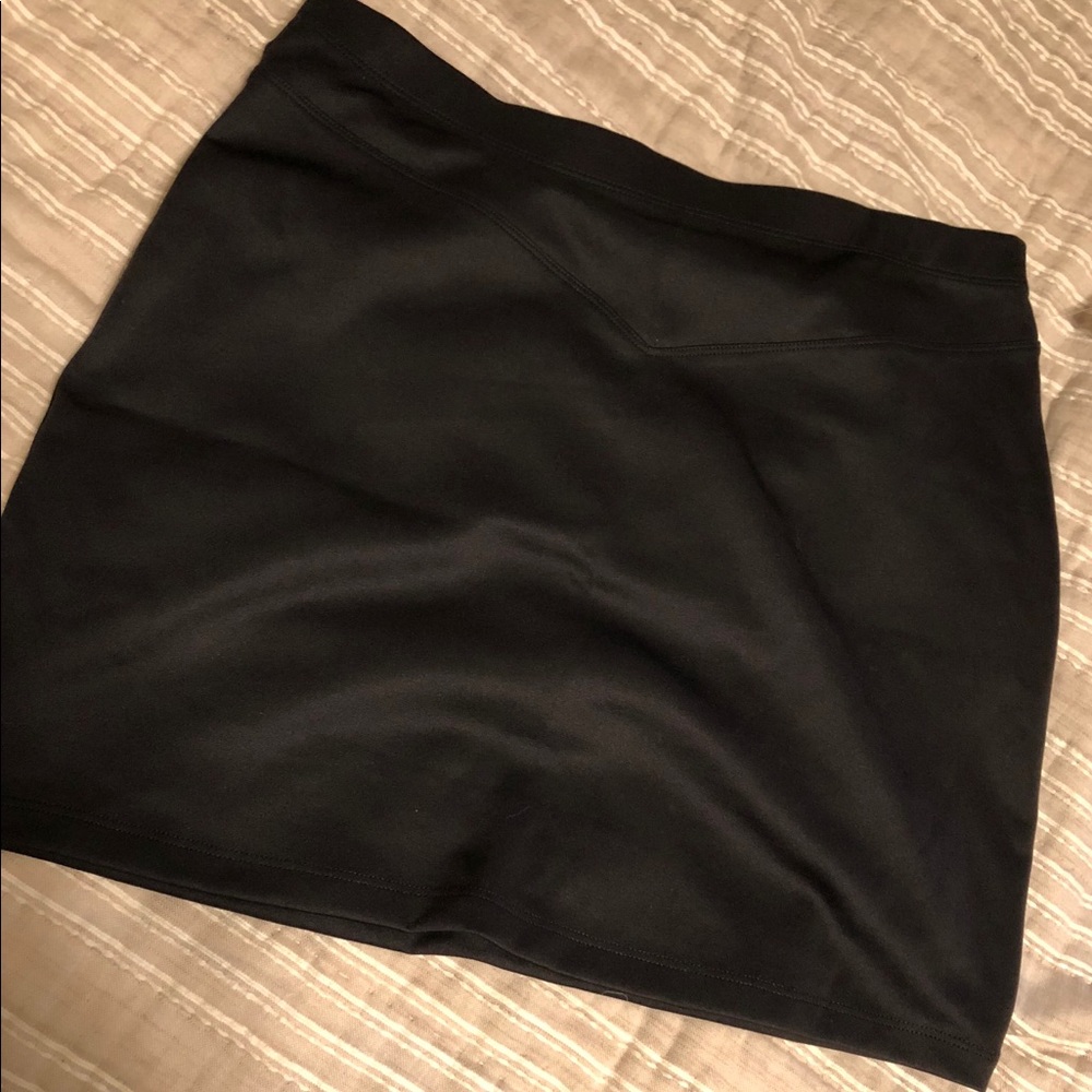 Free People Black Mini Skirt